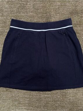 Talbots Black Skort tennis size small